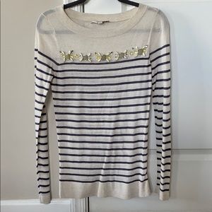 Loft Jeweled Sweater